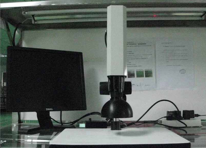 Microscope and computer inspection station