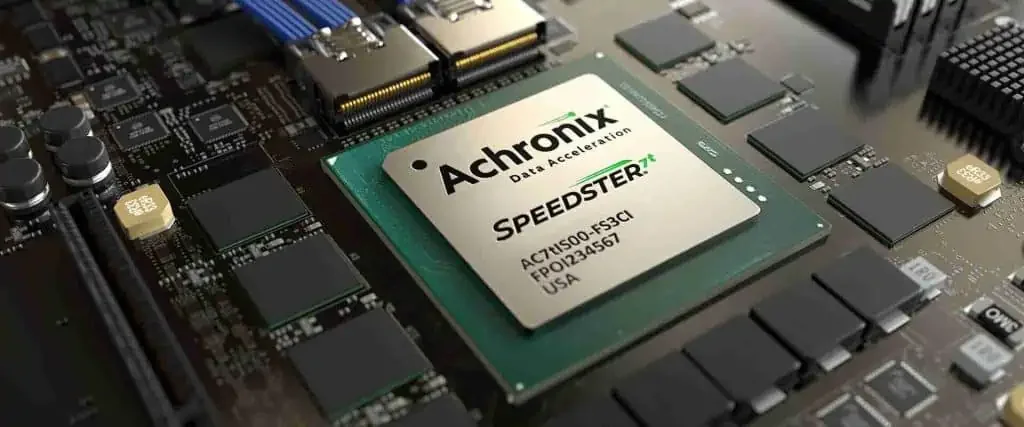 FPGA package and nearby board components