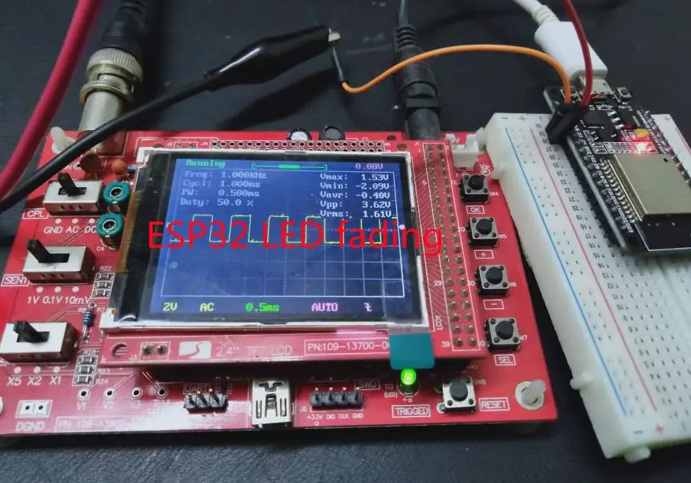 Embedded development boards with a connected display