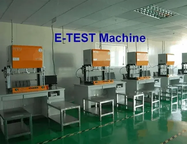 Existing RAYPCB electrical-test equipment photograph