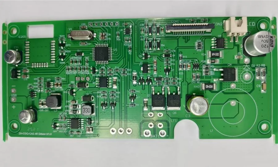 Existing RAYPCB populated control-board reference