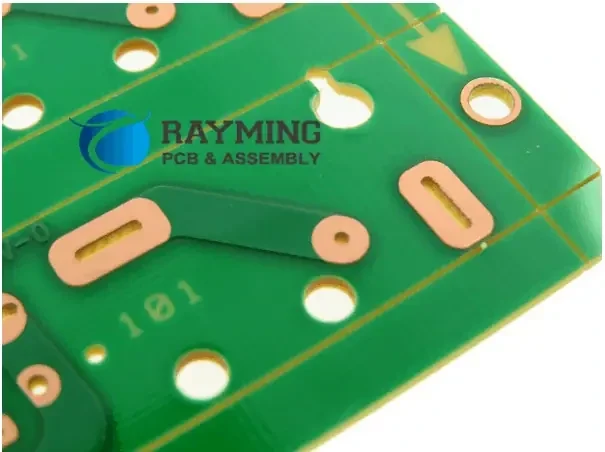 Original RAYPCB OSP example with exposed copper lands