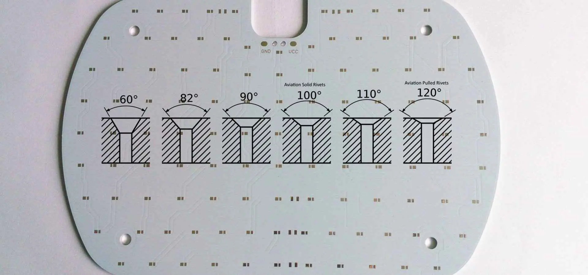 countersink hole on pcb