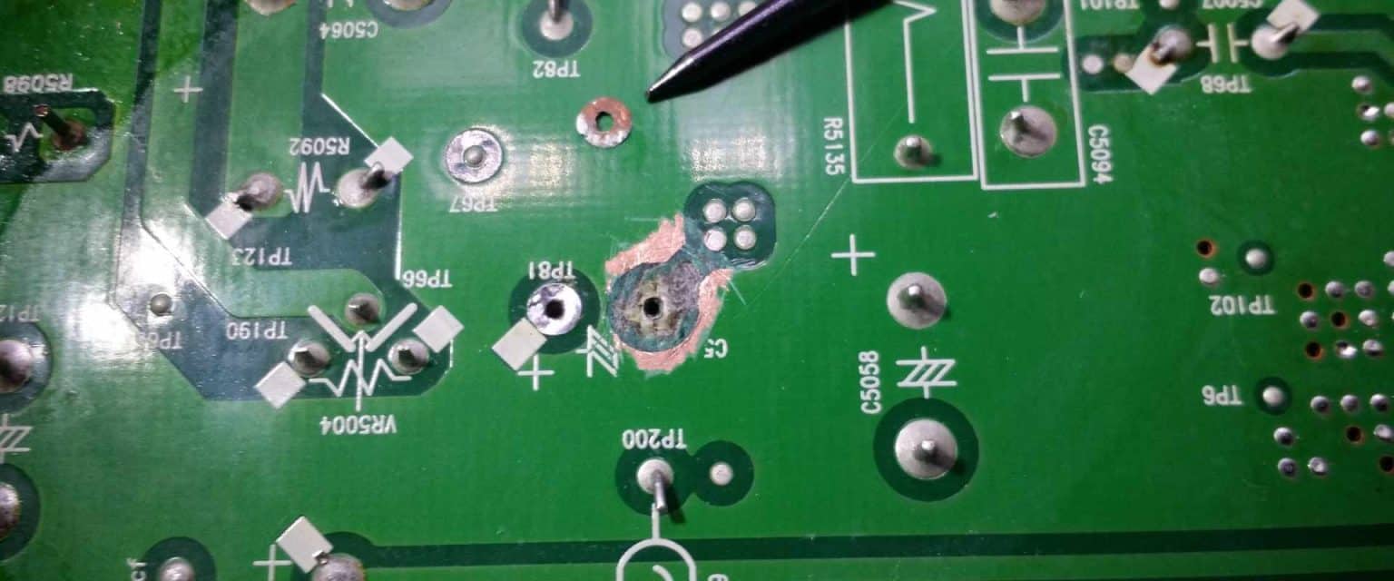 How Do You Repair PCB Trace with Kit ? Circuit Diagram