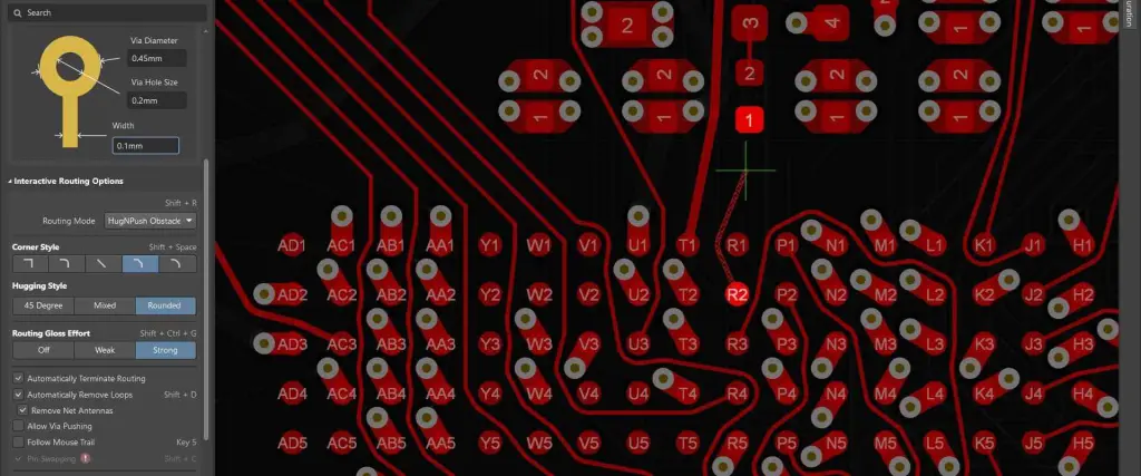 Altium PCB design process