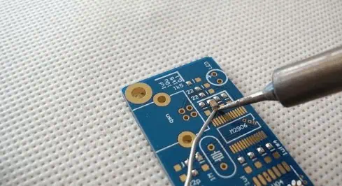 How to solder the chip components-Soldering IC