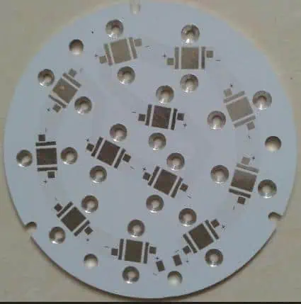 Aluminum PCB Countersink hole