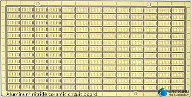 Aluminum nitride ceramic circuit board