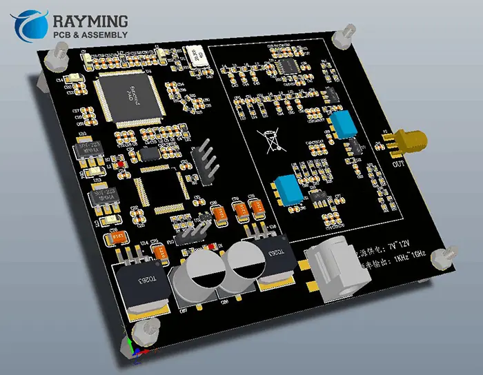 Maintain the shortest SDRAM signal return path