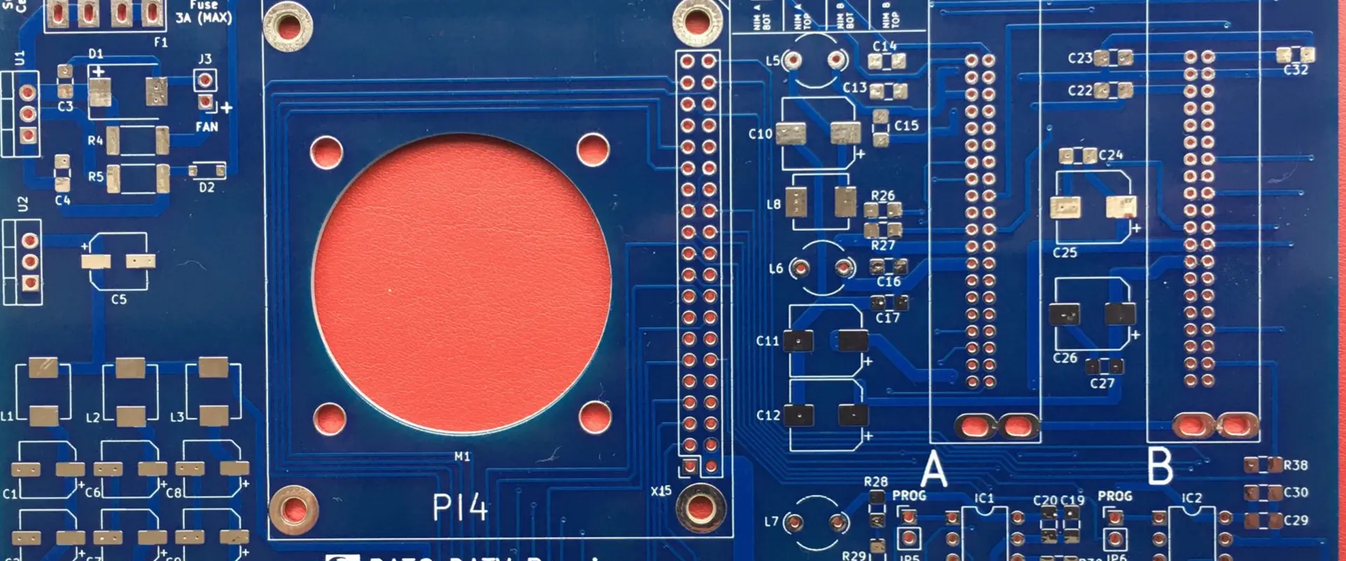 blank printed circuit board