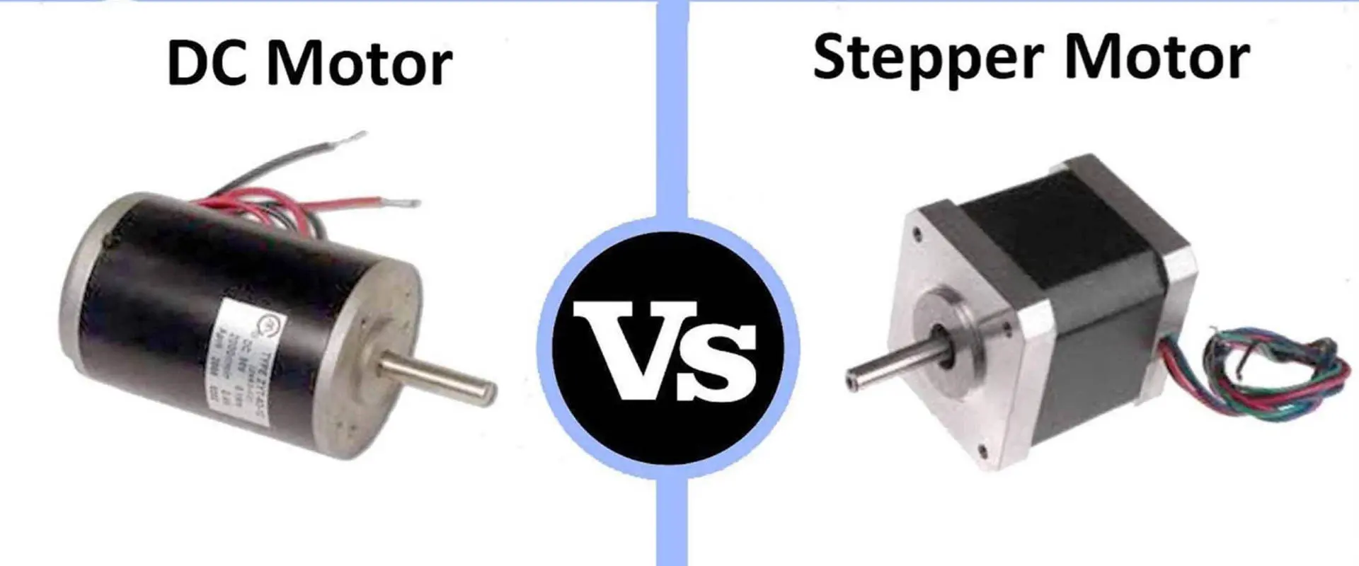 DC Stepper VS Servo Motors