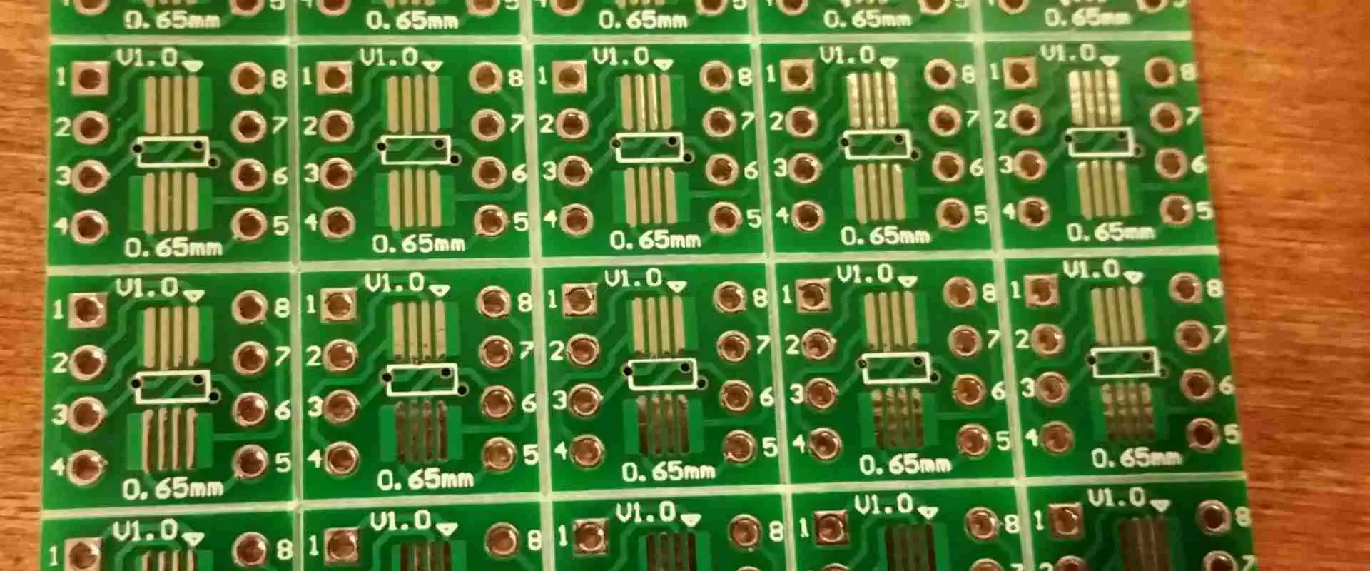 V-Groove PCB