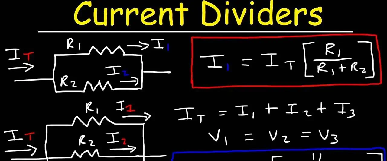 Current Divider Rule Formula