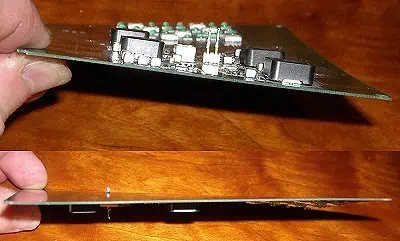 WARPING pcb