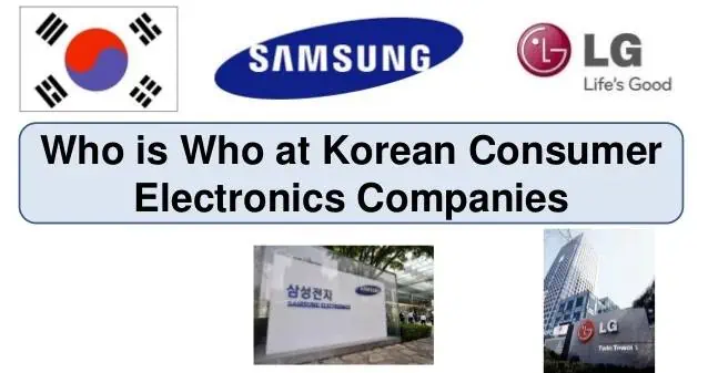 korean consumer electronic company 