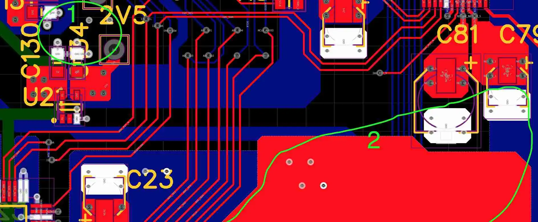 4 layer gnd in circuit