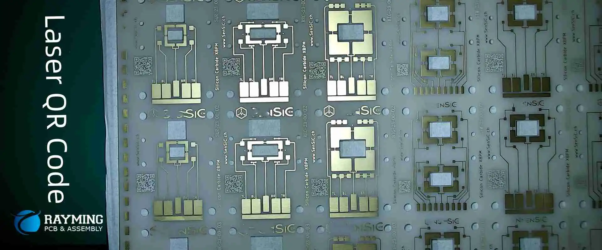 Laser QR Code PCB