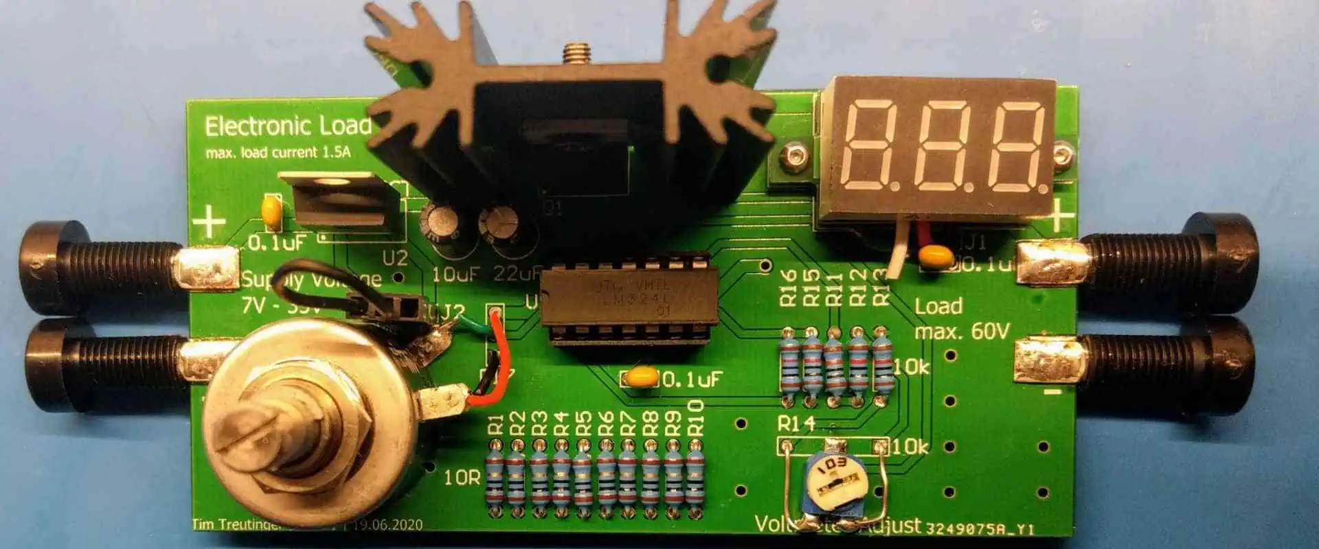 Small Electronic Load PCBA Board