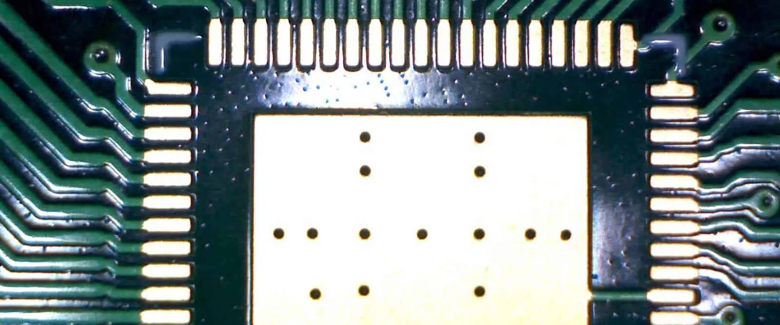 solder mask bridge