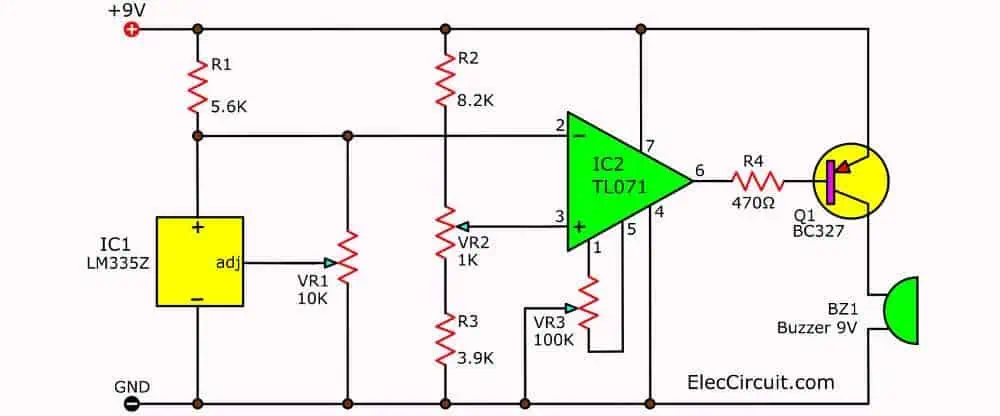 Heat Sensor Circuit