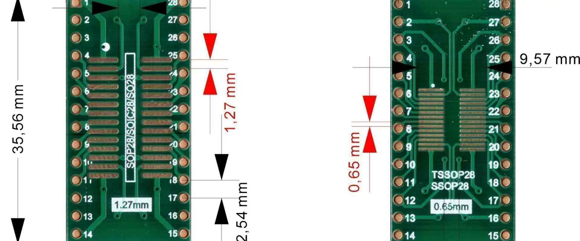 SOIC vs SSOP
