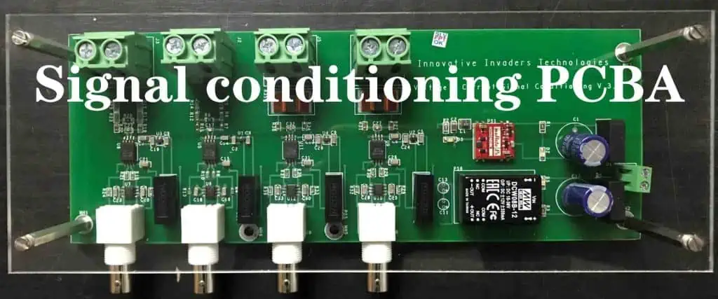 Signal conditioning PCBA