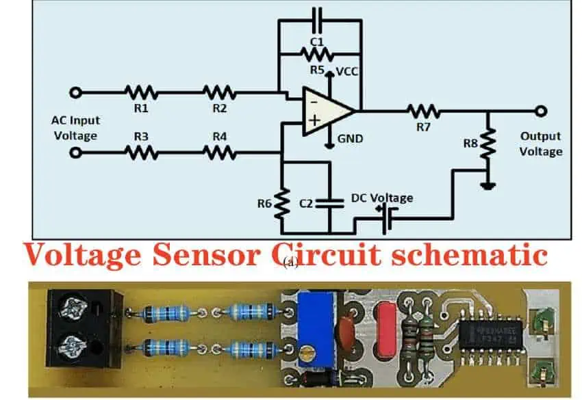 Voltage Sensor Circuit schematic