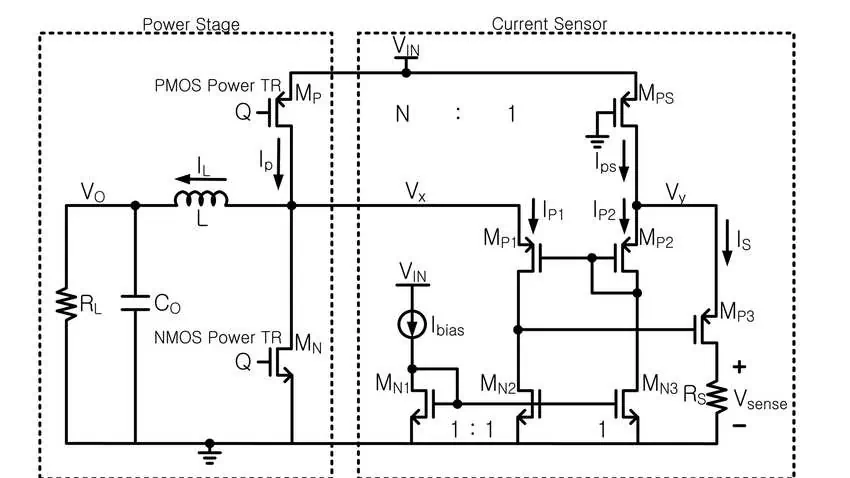 current sensing circuit diagram