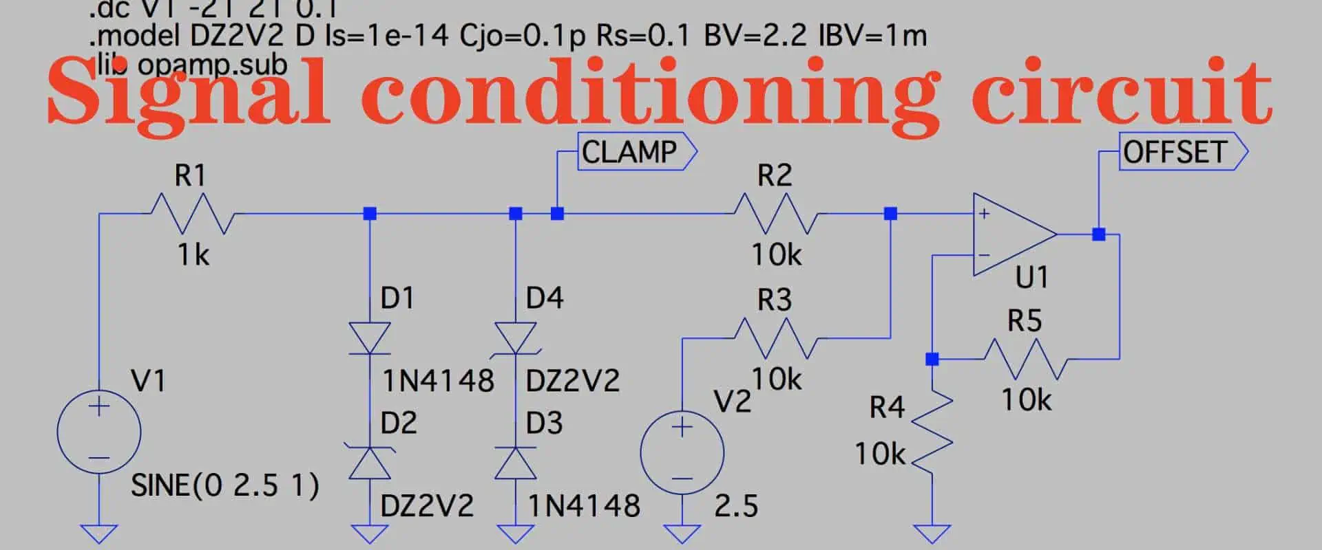 signal conditioning circuit