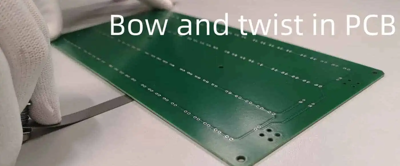 Bow and twist in PCB