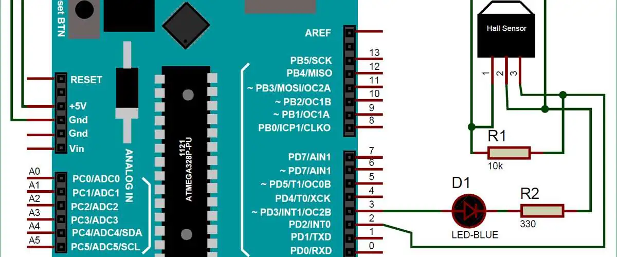 hall effect sensor circuit board