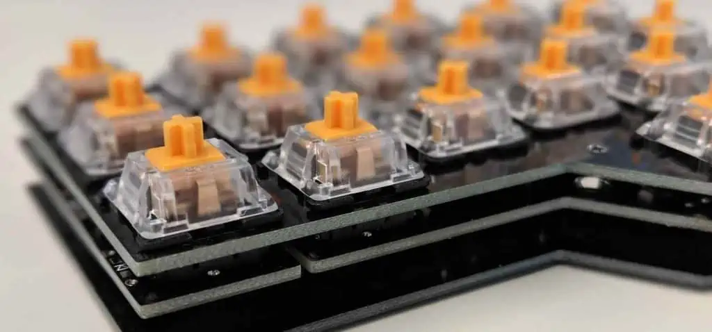 Corne keyboard PCB