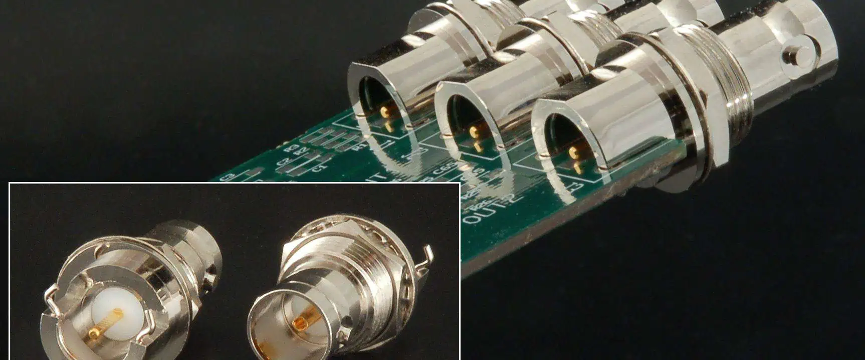 pcb bnc connector