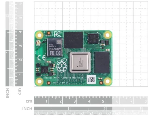 Raspberry Pi Compute Module 4 - 8GB RAM, 32GB eMMC, 2.4/5.0GHz Wi-Fi & Bluetooth 5.0 - Image 2