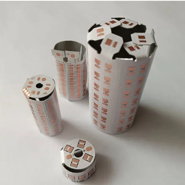 RayMing 0.6MM Thick Rolled Copper Bending Aluminum Substrate PCB