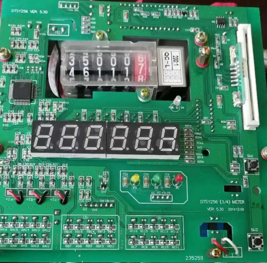 RayMing Energy Meter PCB Assembly Board