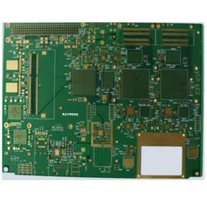 RayMing 6 Layer Gold Finger Multilayer Through Hole Circuit Boards