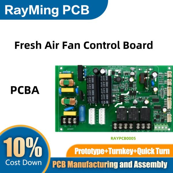 RayMing Fresh Air Fan Control Board Manufacturing