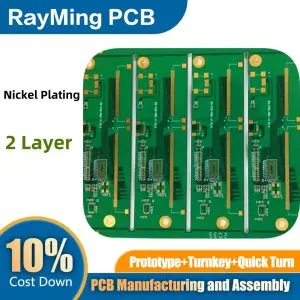 RayMing 2 Layer PCB Nickel Plating