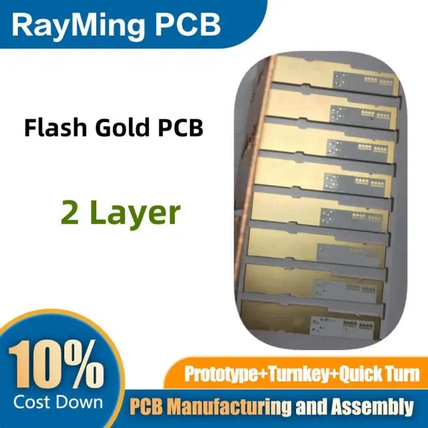 RayMig 2 Layer Flash Gold PCB