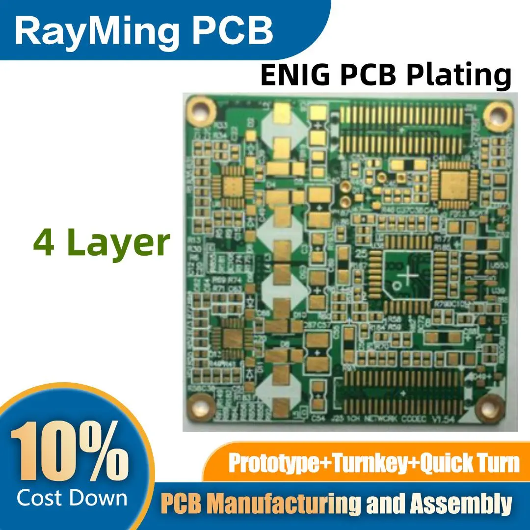 RayMing 4 Layer enig pcb plating