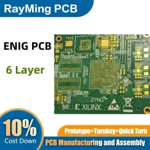 RayMing 6 Layer ENIG PCB