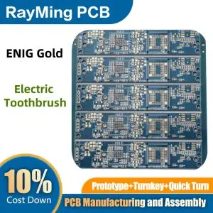 RayMing Electric Toothbrush ENIG Gold PCB