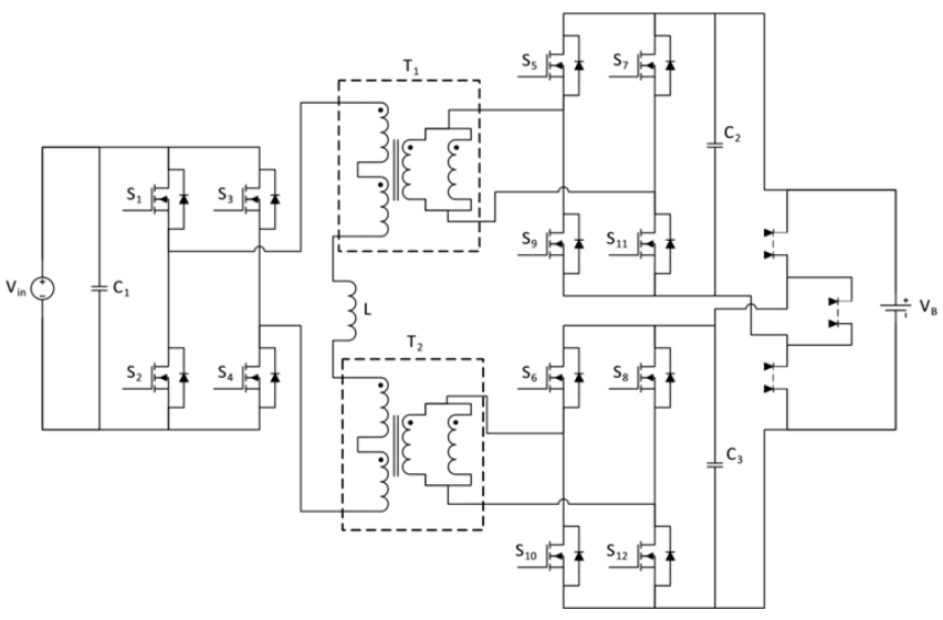 Full-Bridge LLC Topology with Two Transformers and Two Full-Bridge Synchronous Rectifiers